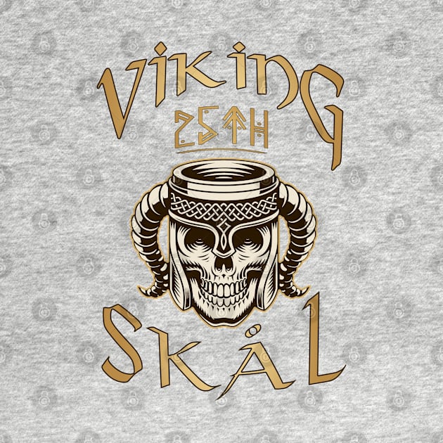 Viking-Skål-25th Birthday Celebration for a Viking Warrior - Gift Idea by KrasiStaleva